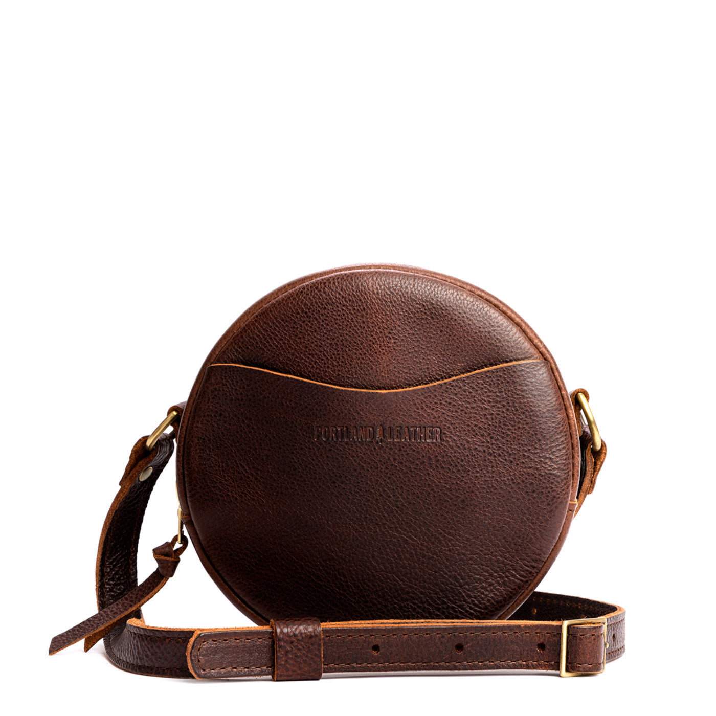 Coldbrew Small | Circle shaped crossbody bag with top zipper