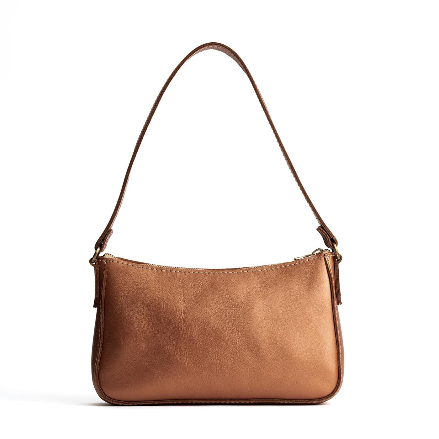  Hava | Petite bean shaped shoulder bag with a zipper closure