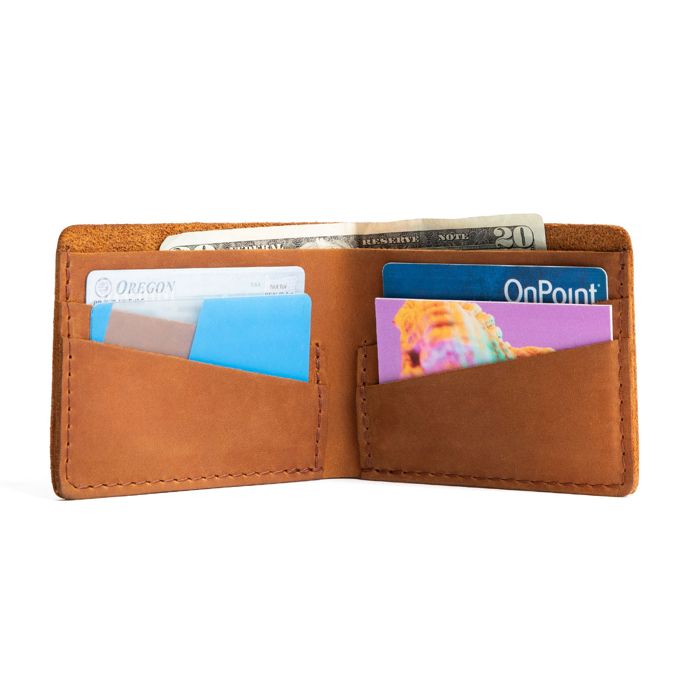 Dakota | Leather bifold wallet with card slots