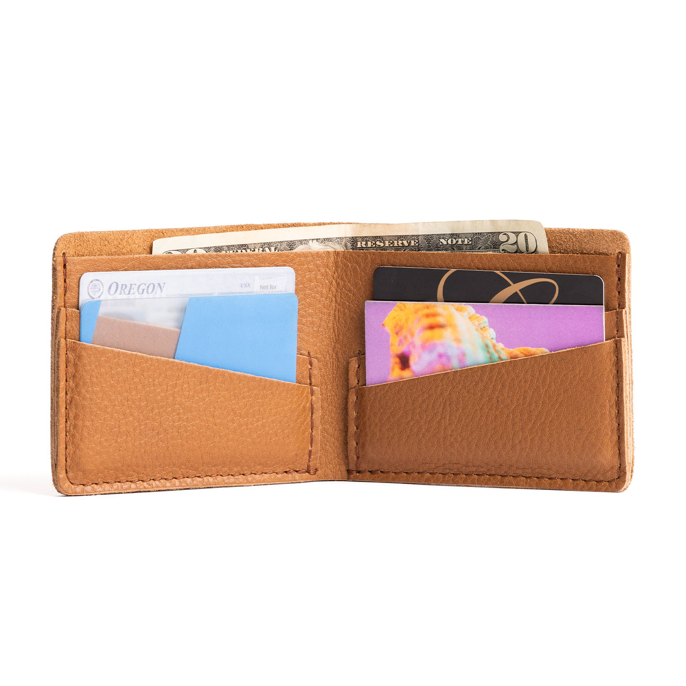 Shortbread | Leather bifold wallet with card slots