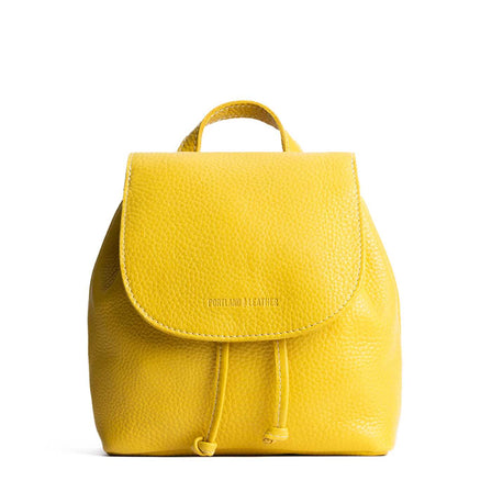 Naples | Slouchy leather bucket backpack