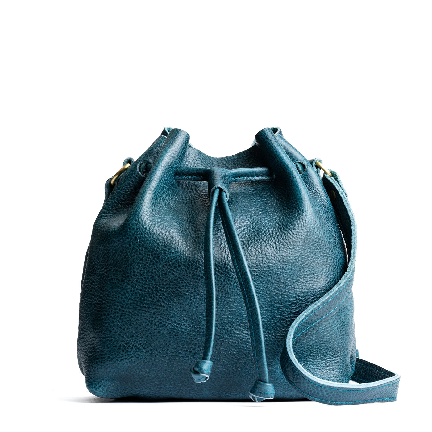 Lagoon*Small | Slouchy crossbody bag with drawstring closure