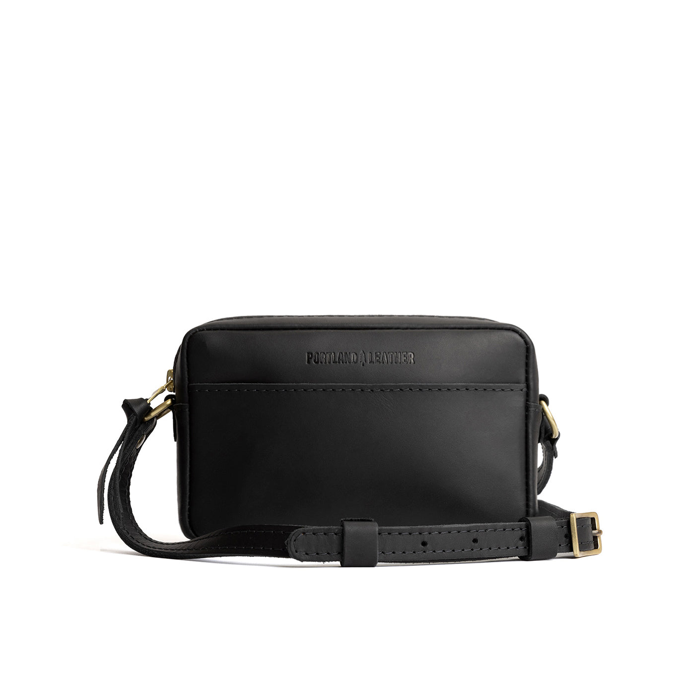 Black*Small | Petite rectangular crossbody with adjustable strap