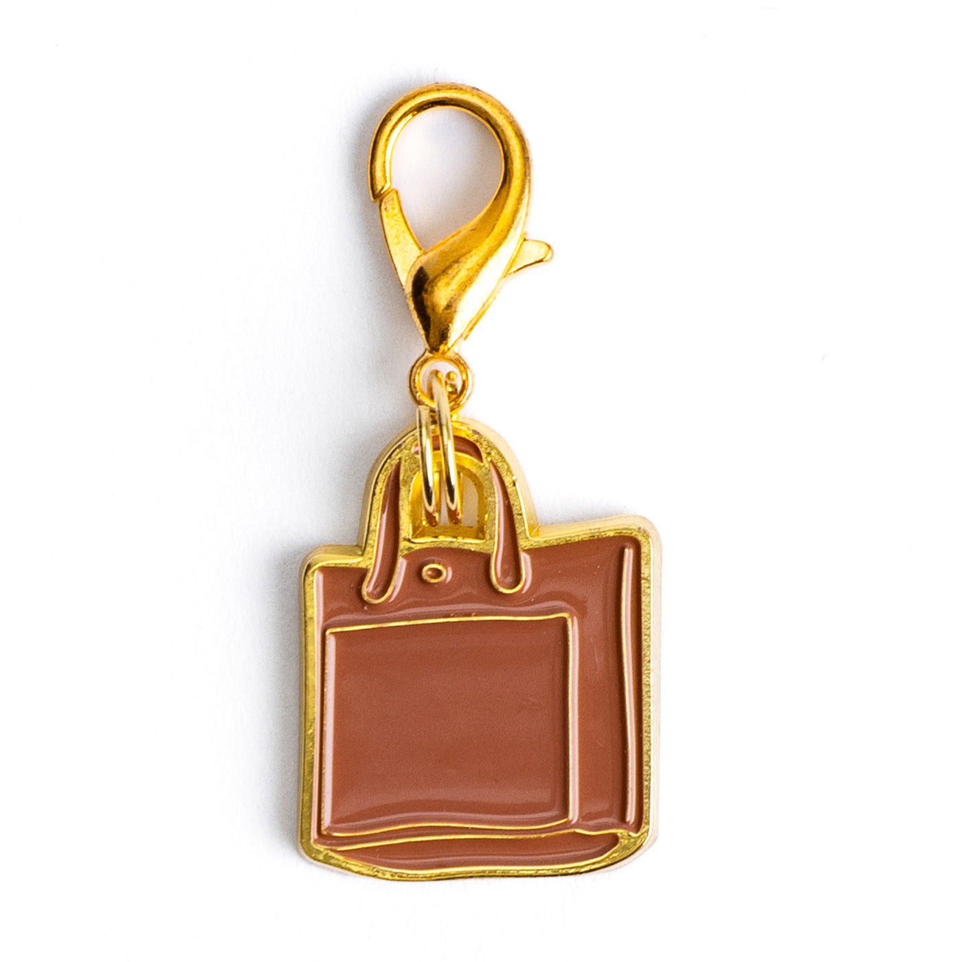 Mini Crossbody | Mini Crossbody Tote shaped charm with lobster clasp