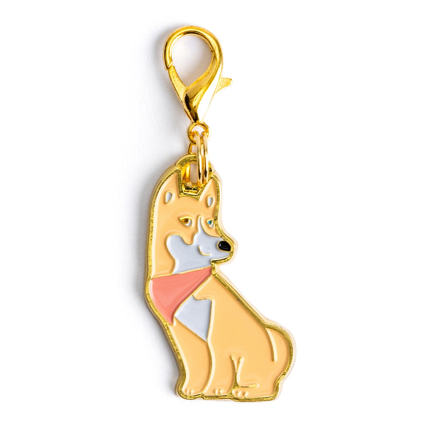 Nala | Dog shaped charm with lobster clasp