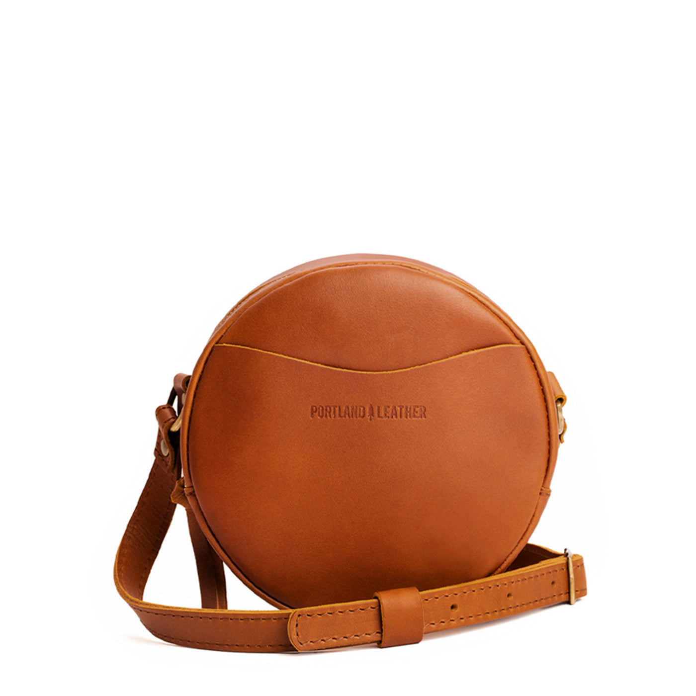 Honey*Small | Circle shaped crossbody bag with top zipper