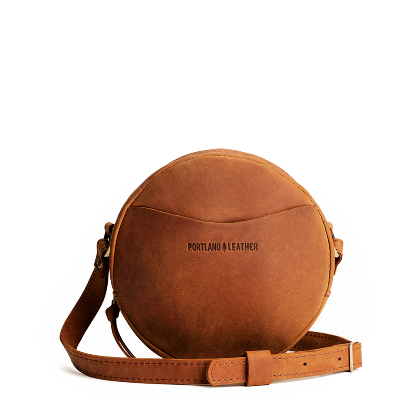 Dakota*Small | Circle shaped crossbody bag with top zipper