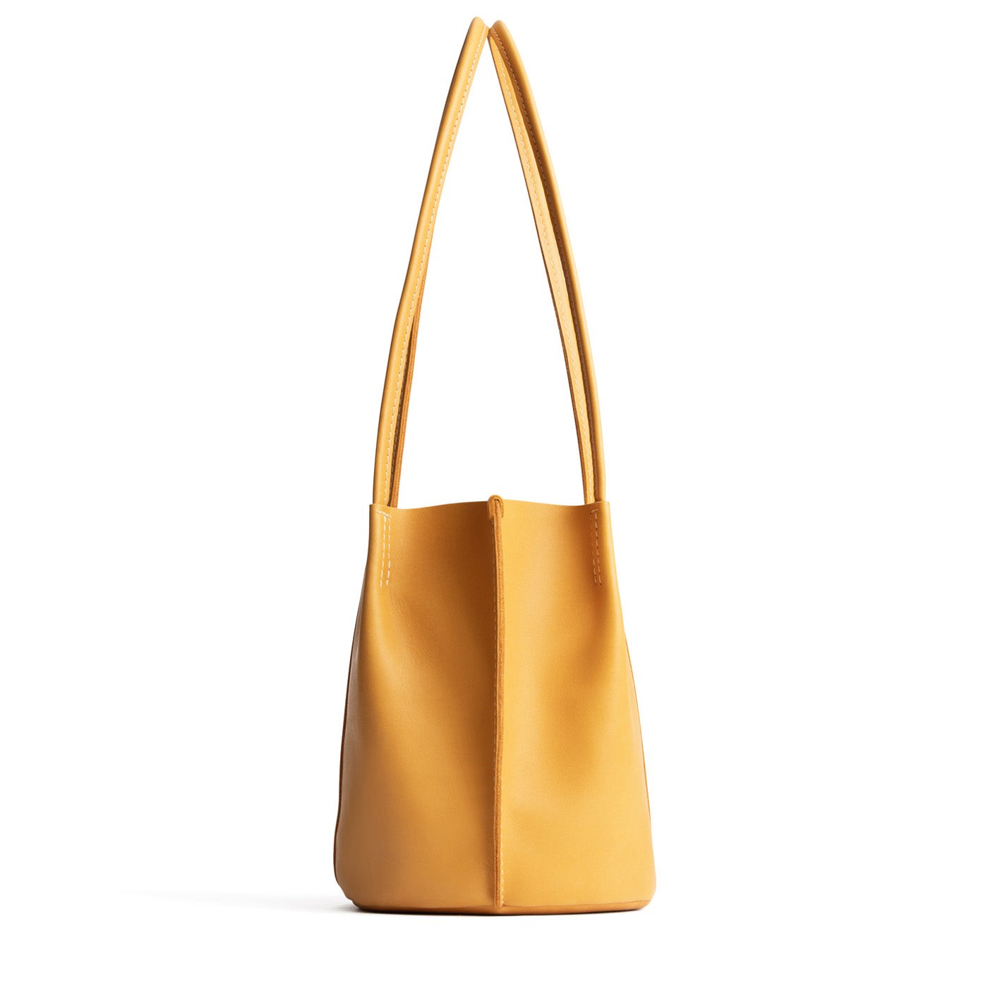 Sunflower*Classic | Petite bucket shaped tote bag with matching leather handles