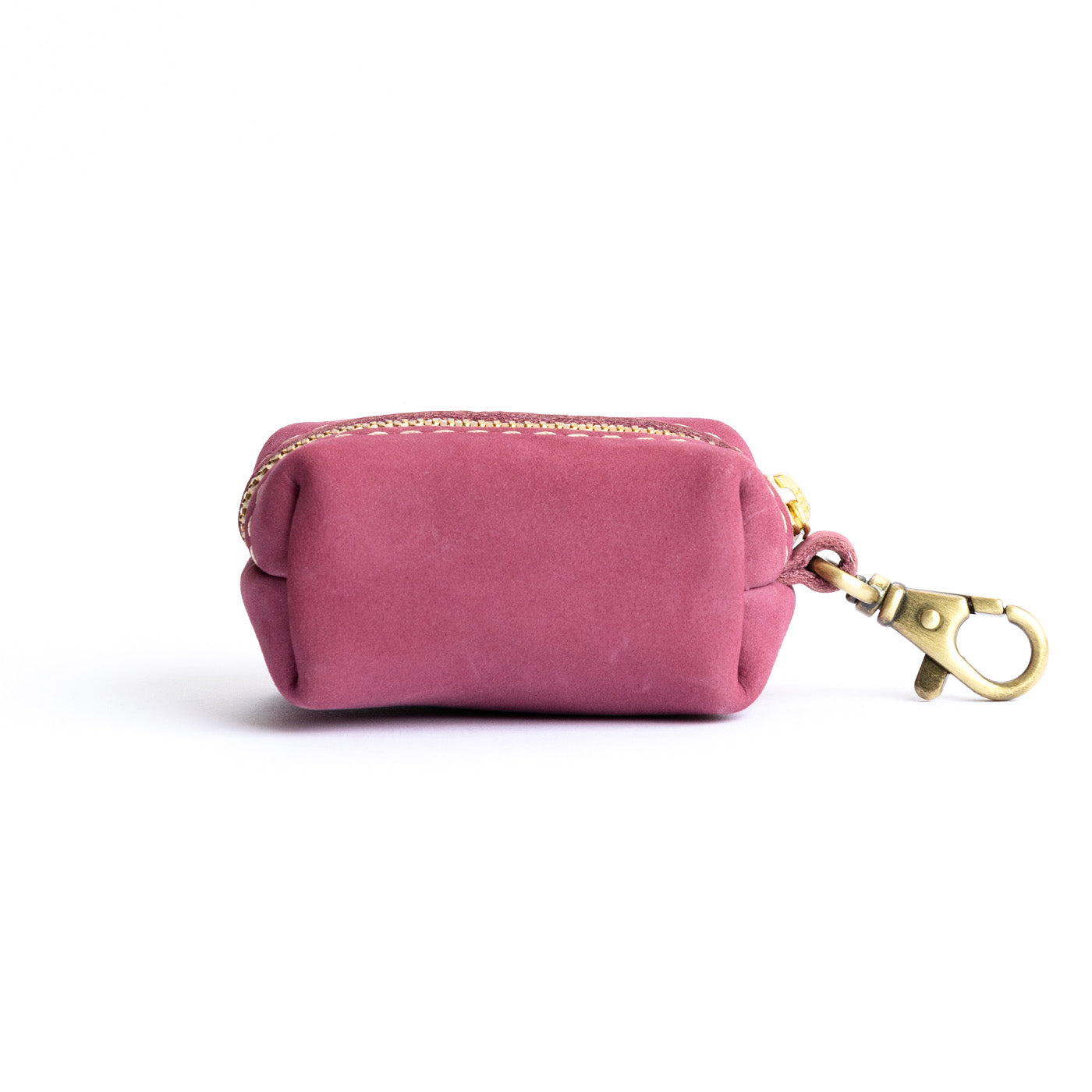 All Color: Foxglove | Leather small keychain pouch