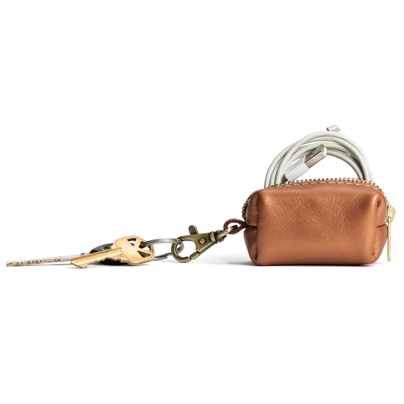 All Color: Hava | Leather small keychain pouch