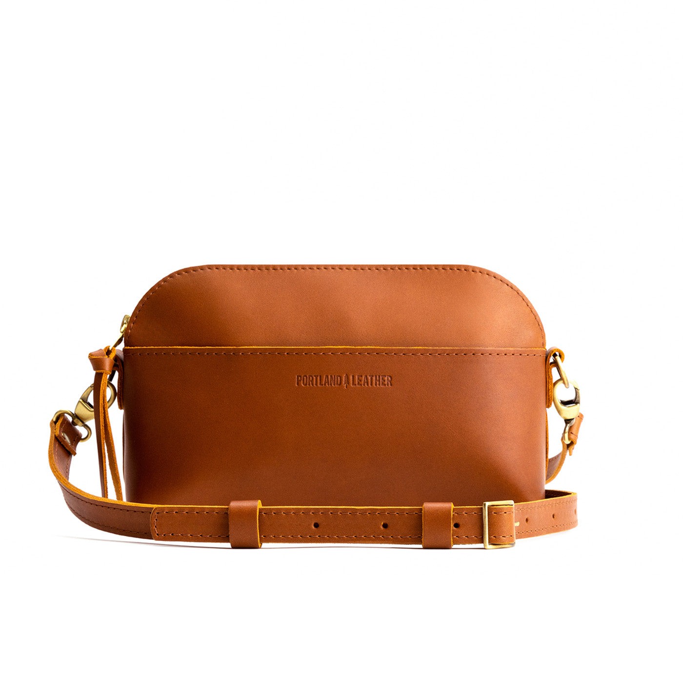 Honey Classic | Dome shaped crossbody purse with front and back pockets