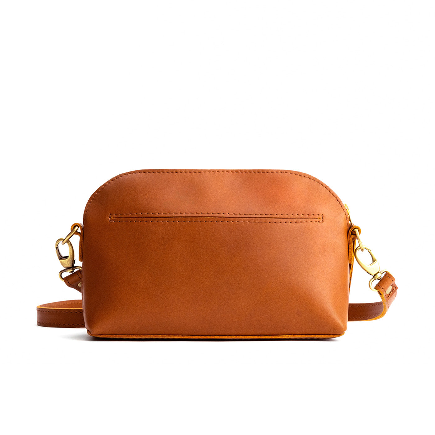 Honey*Classic | Dome shaped crossbody purse with front and back pockets