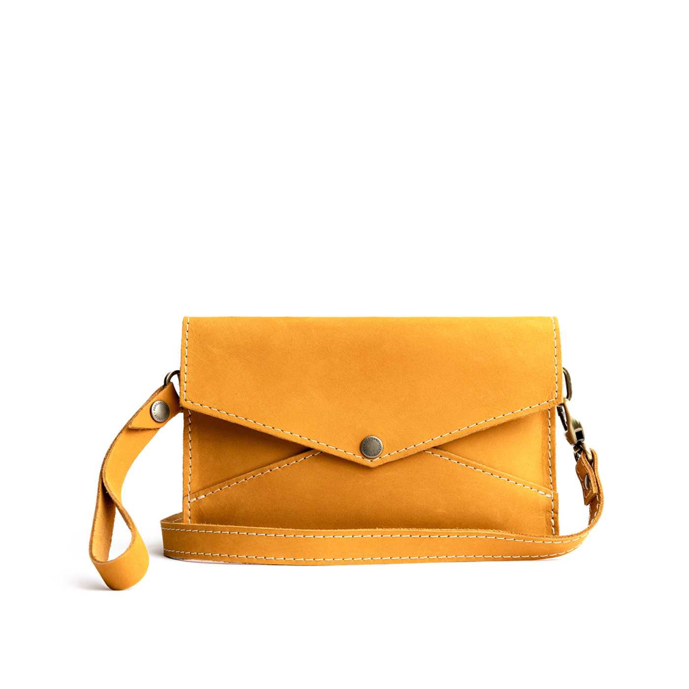  Turmeric | Envelope shaped clutch wallet with crossbody strap