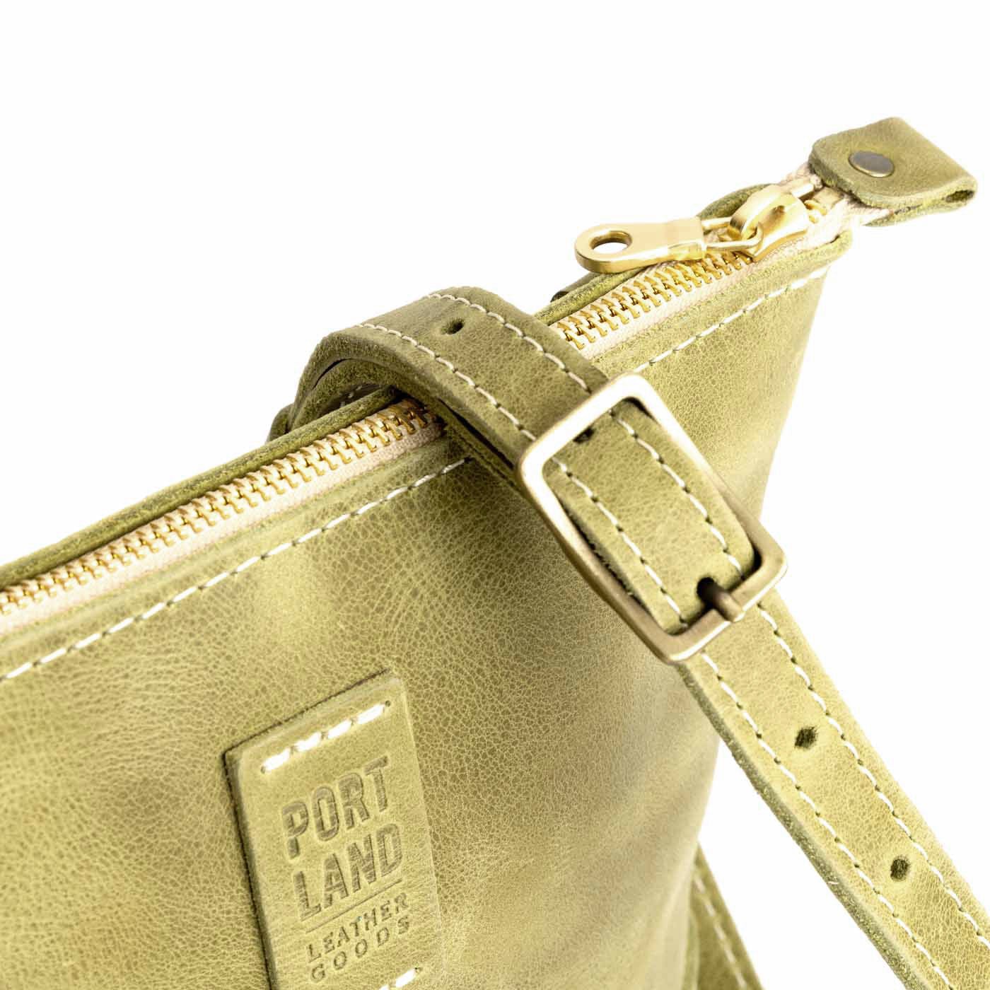  Anjou | Small rectangular crossbody purse with top zipper and interior pocket