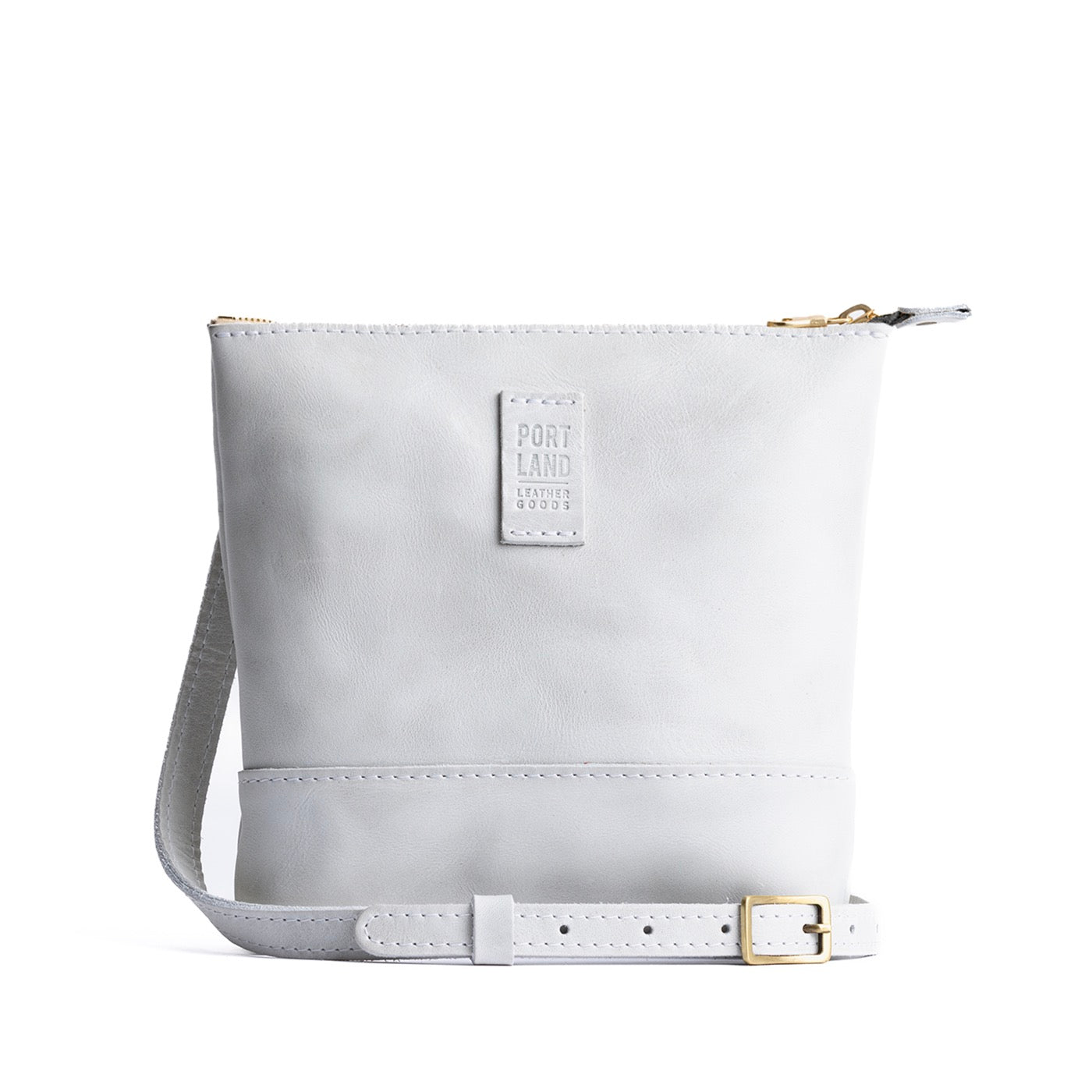 Beluga | Small rectangular crossbody purse with top zipper and interior pocket