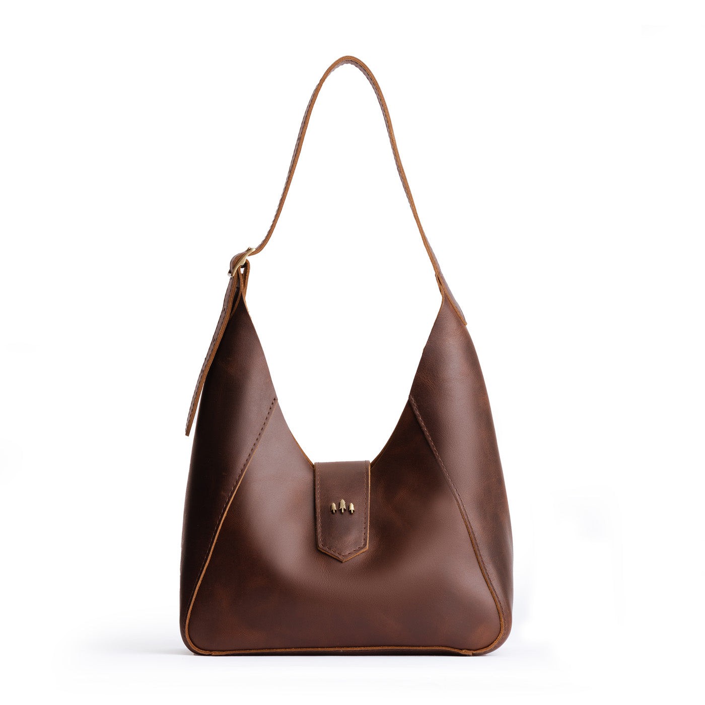 Timber | Structured hobo shoulder bag with adjustable strap and magnetic closure