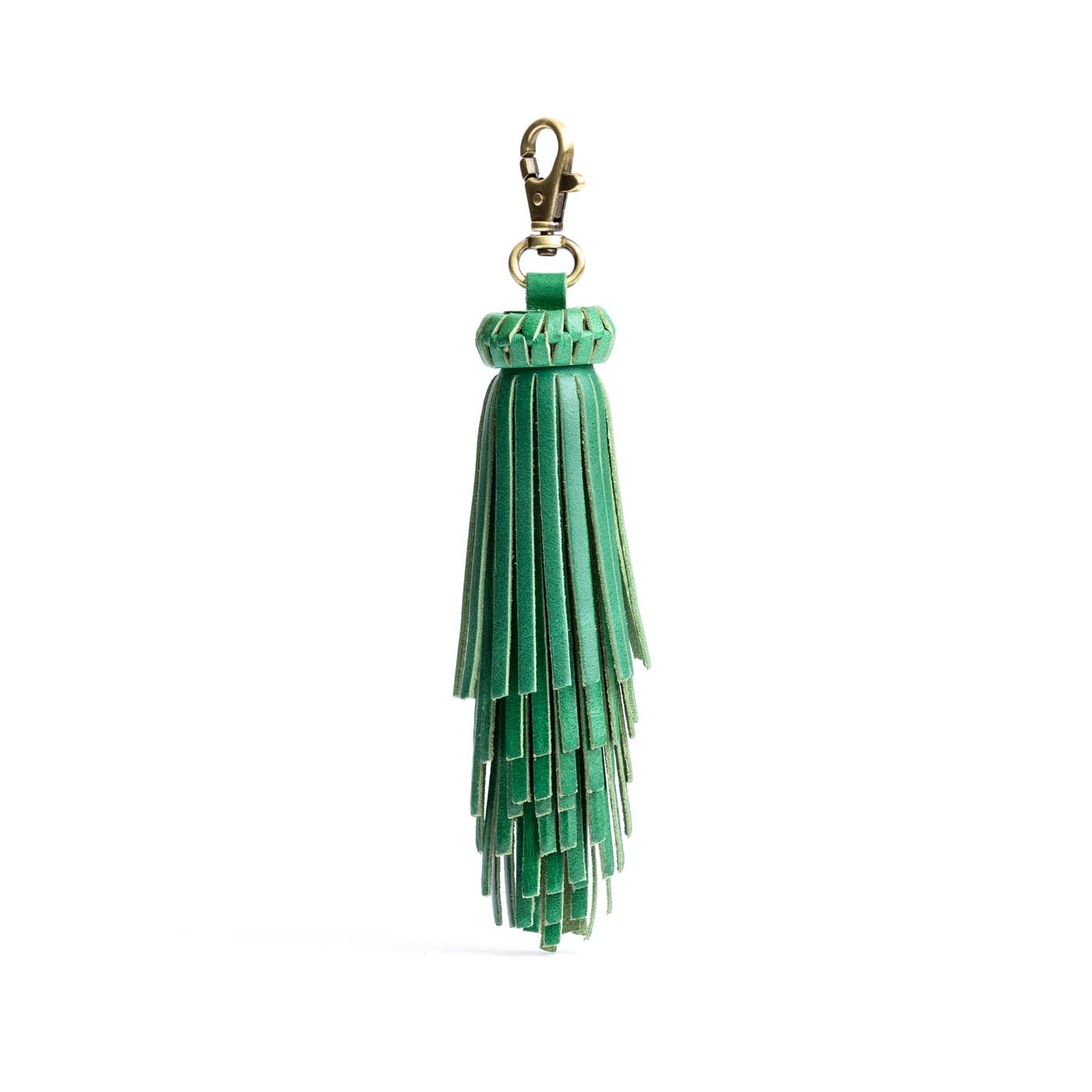 All Color: Cowboy Mint | Tiered fringe tassel with lobster clasp