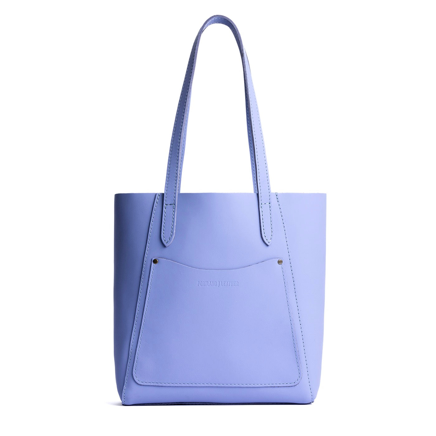 Jacaranda*Large | Dual shoulder strap tote bag with an exterior pocket