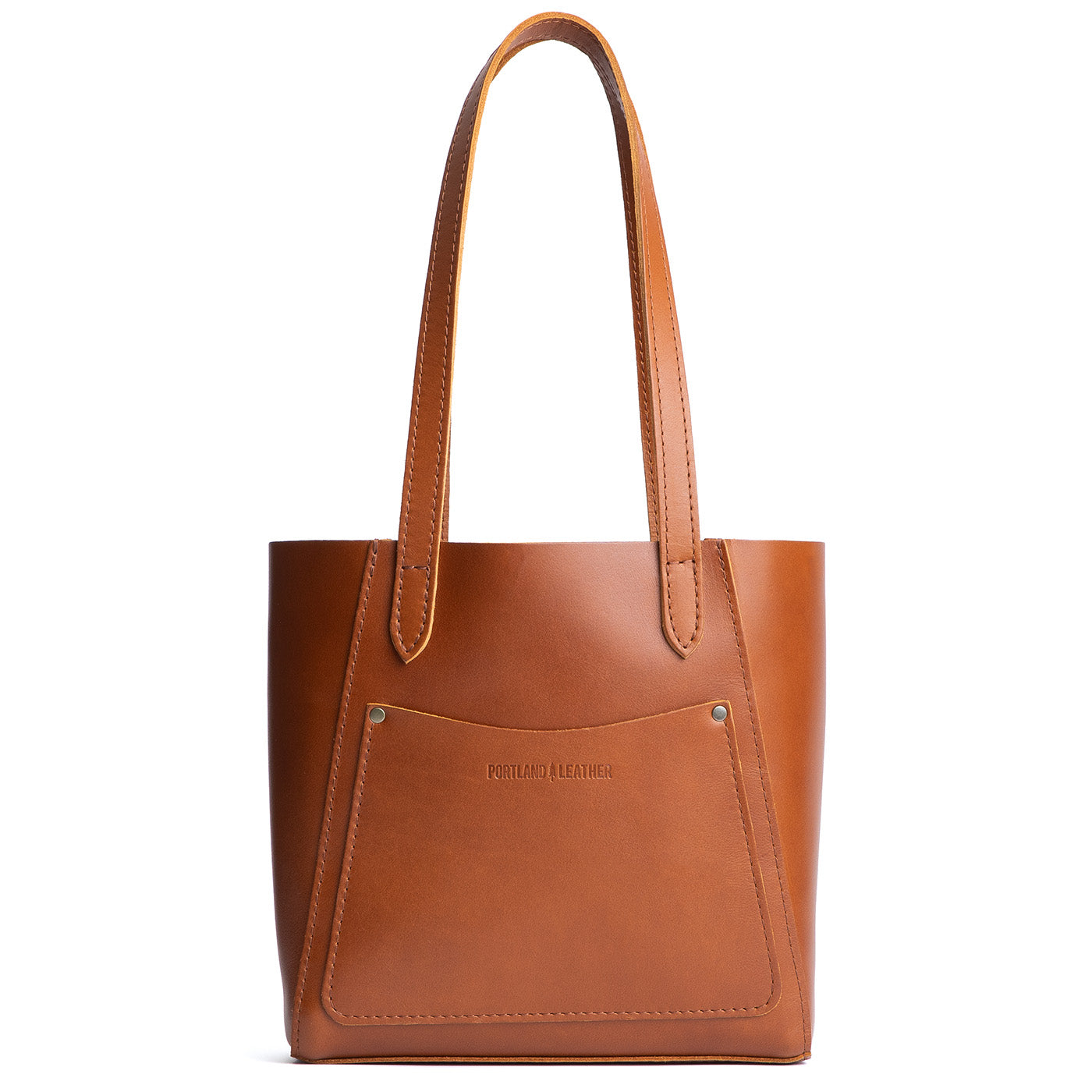 Honey*Small | Slim tote bag with dual shoulder straps and interior and exterior pockets