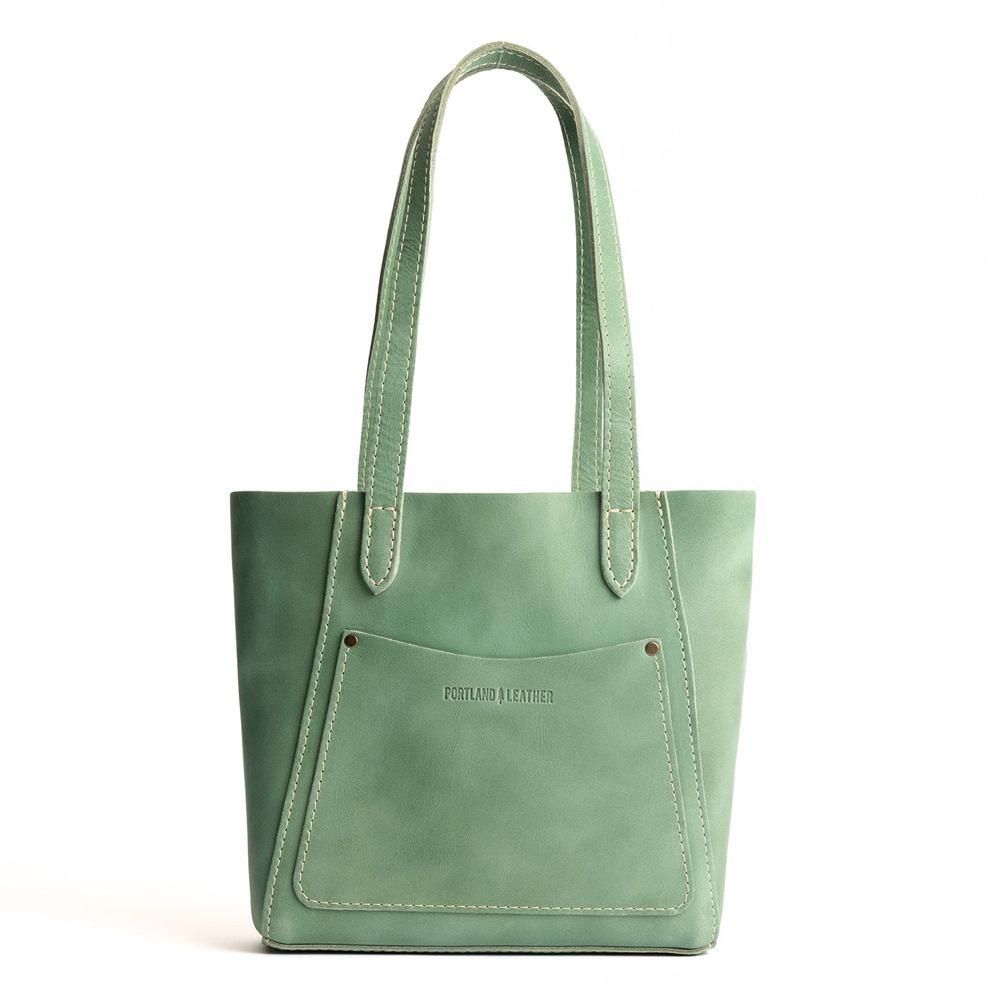 Cucumber Small | Slim tote bag with dual shoulder straps and interior and exterior pockets