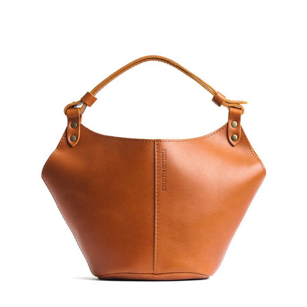 Honey*Small | Structured bucket shaped handbag with an adjustable shoulder strap