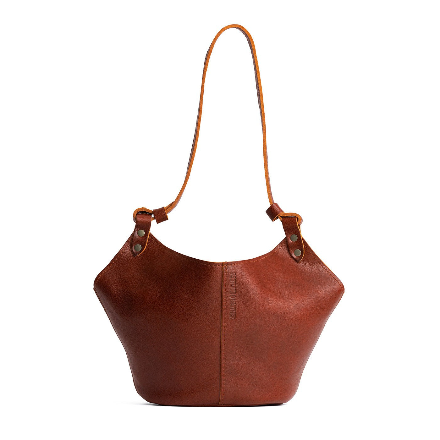 Nutmeg Small | Structured bucket shaped handbag with an adjustable shoulder strap