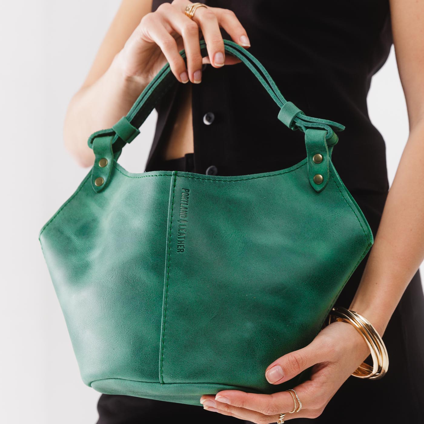 Surf*Small | Structured bucket shaped handbag with an adjustable shoulder strap