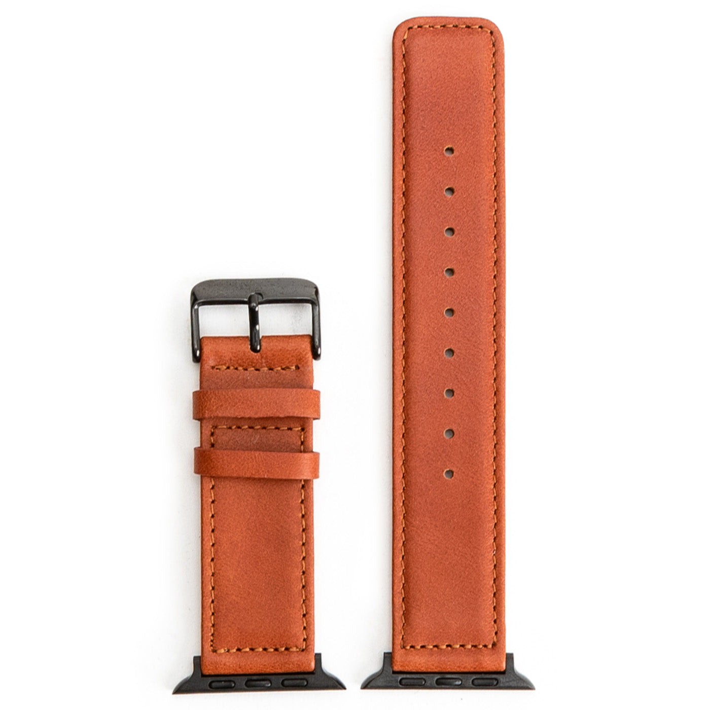 Havana Stitched 42-44MM | leather Apple watch band