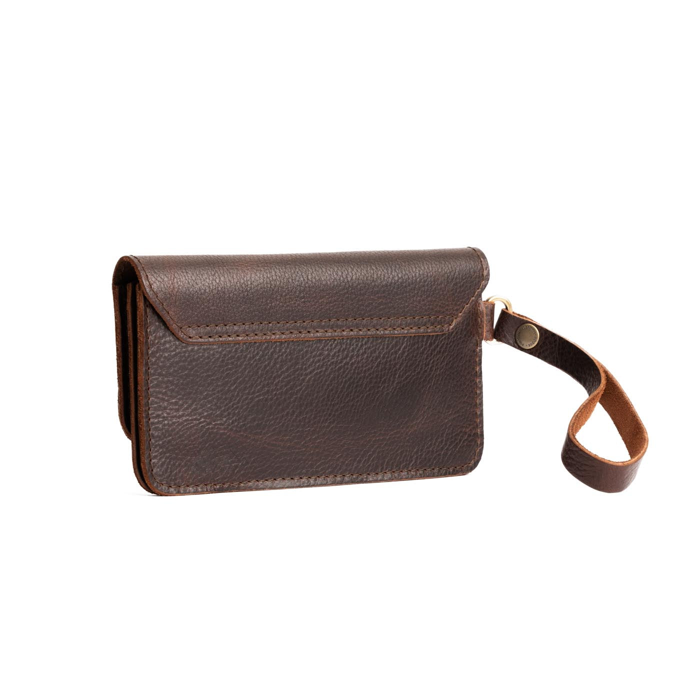 COldbrew | Leather wallet clutch with wristlet and magnetic closure