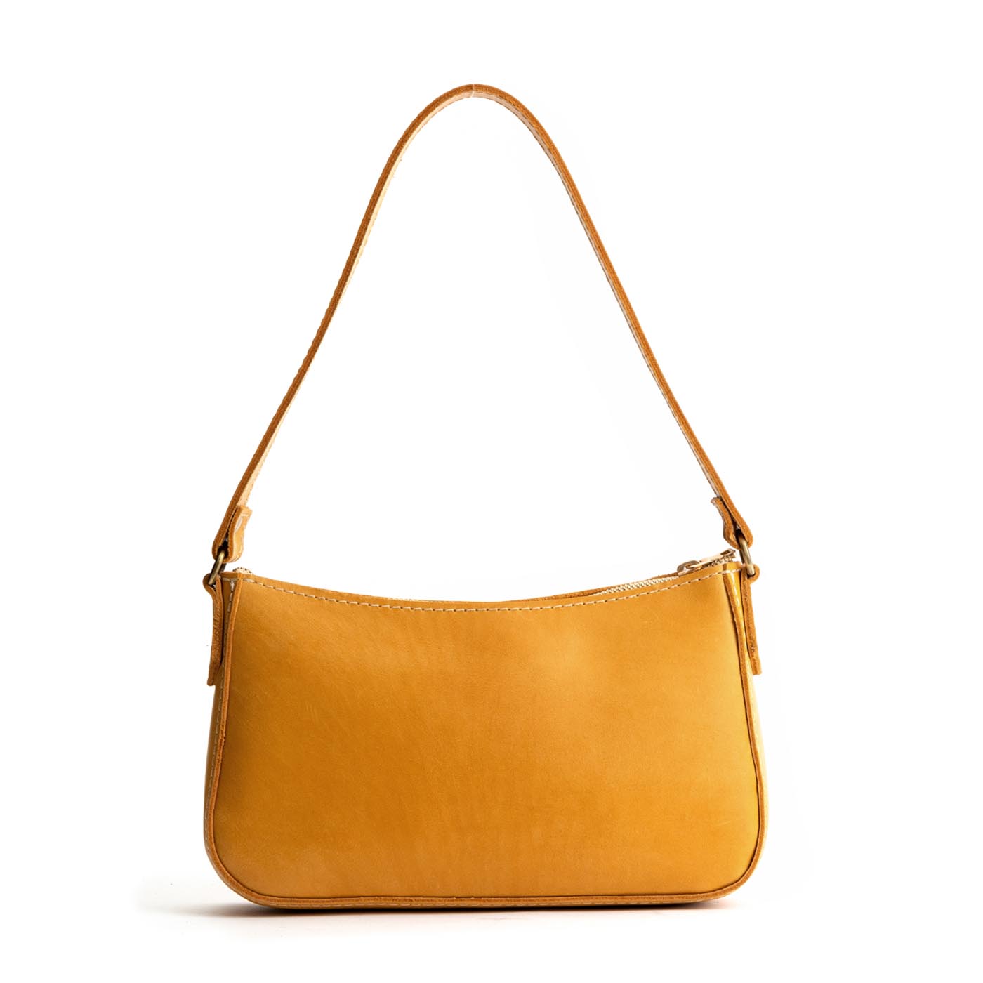  Sunflower | Petite bean shaped shoulder bag with a zipper closure