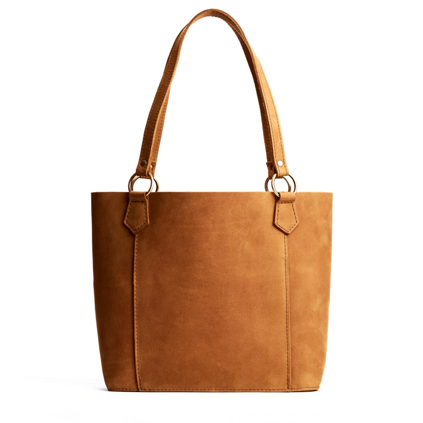 Dakota | Medium tote bag with antiqued brass toned hardware and front pocket