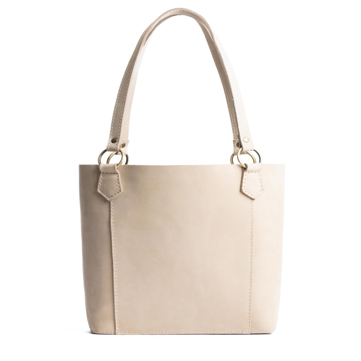 Dragon Bone | Medium tote bag with antiqued brass toned hardware and front pocket