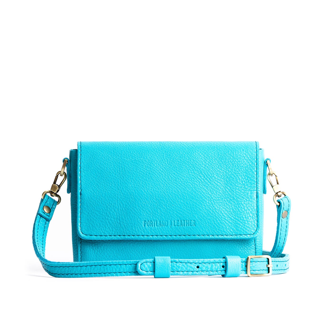 Key West Mini | Leather Crossbody Bag with Magnetic Messenger Bag Closure