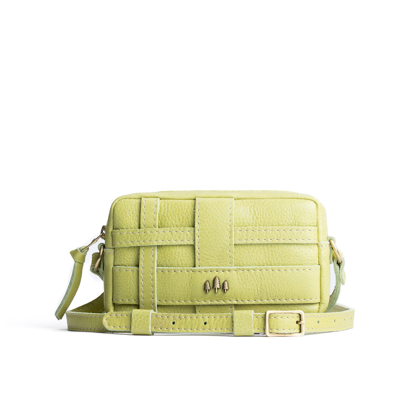 Mondrian Sugar Snap Small | Petite rectangular crossbody with woven design