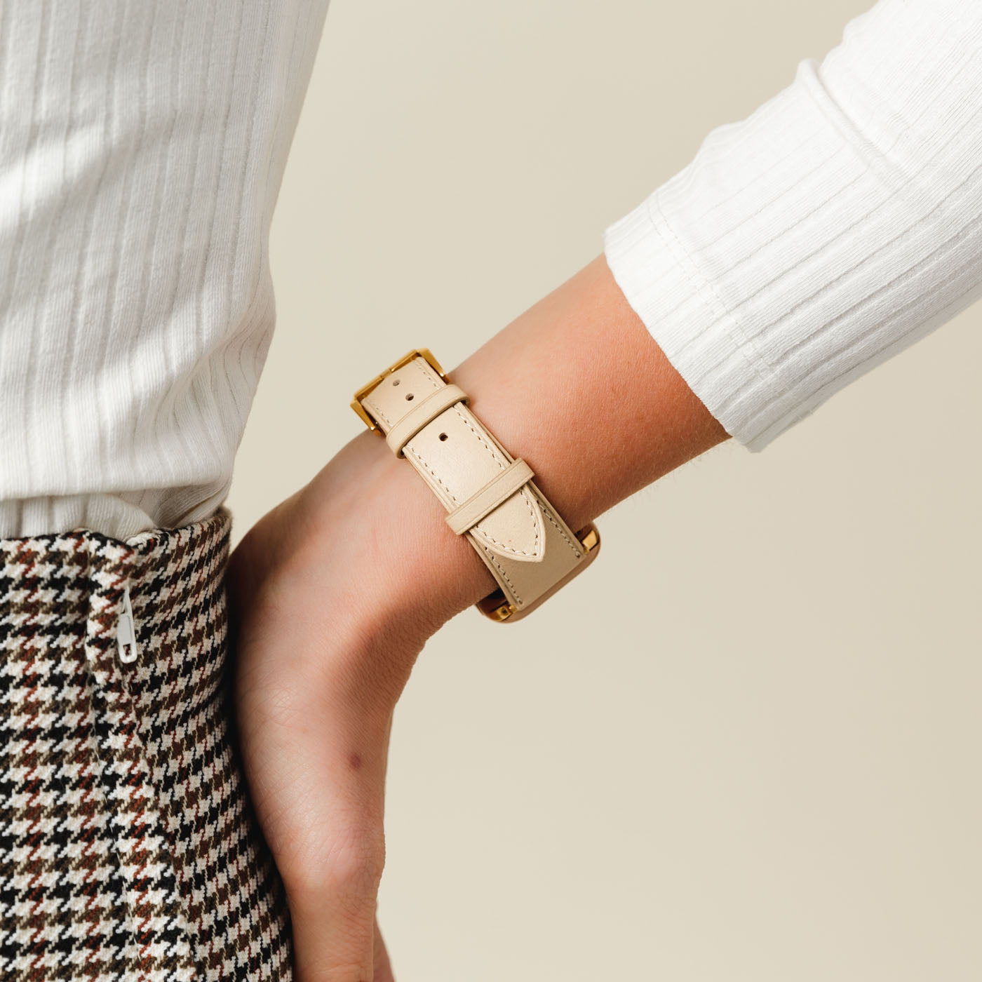 Oat | Apple watch band on wrist