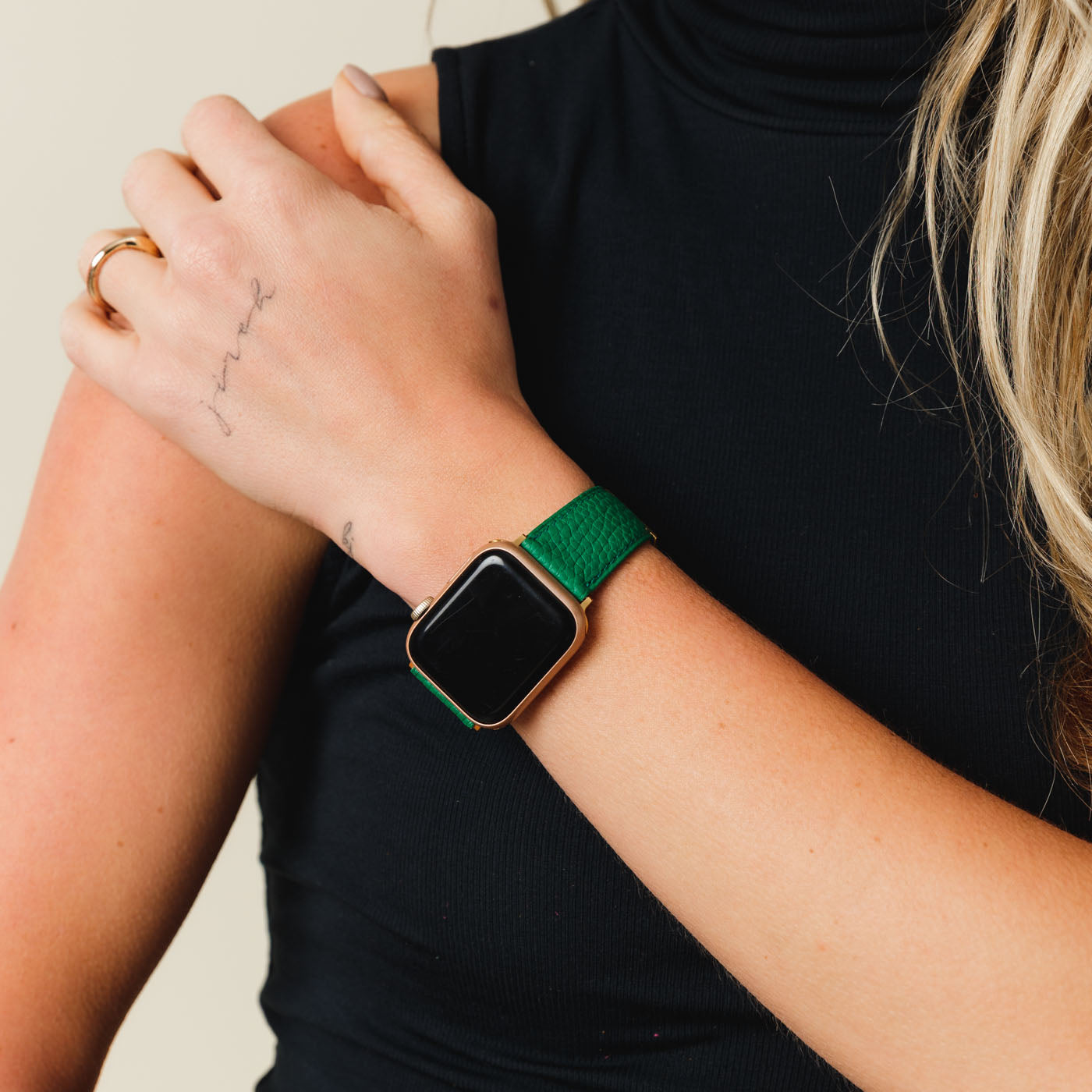 Rainforest | Apple watch band on wrist