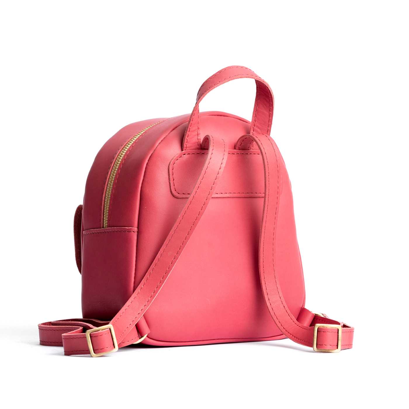 Tulip | Small zip backpack with snap front pocket