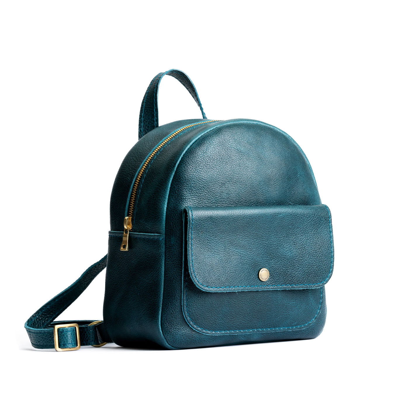 Lagoon | Small zip backpack with snap front pocket