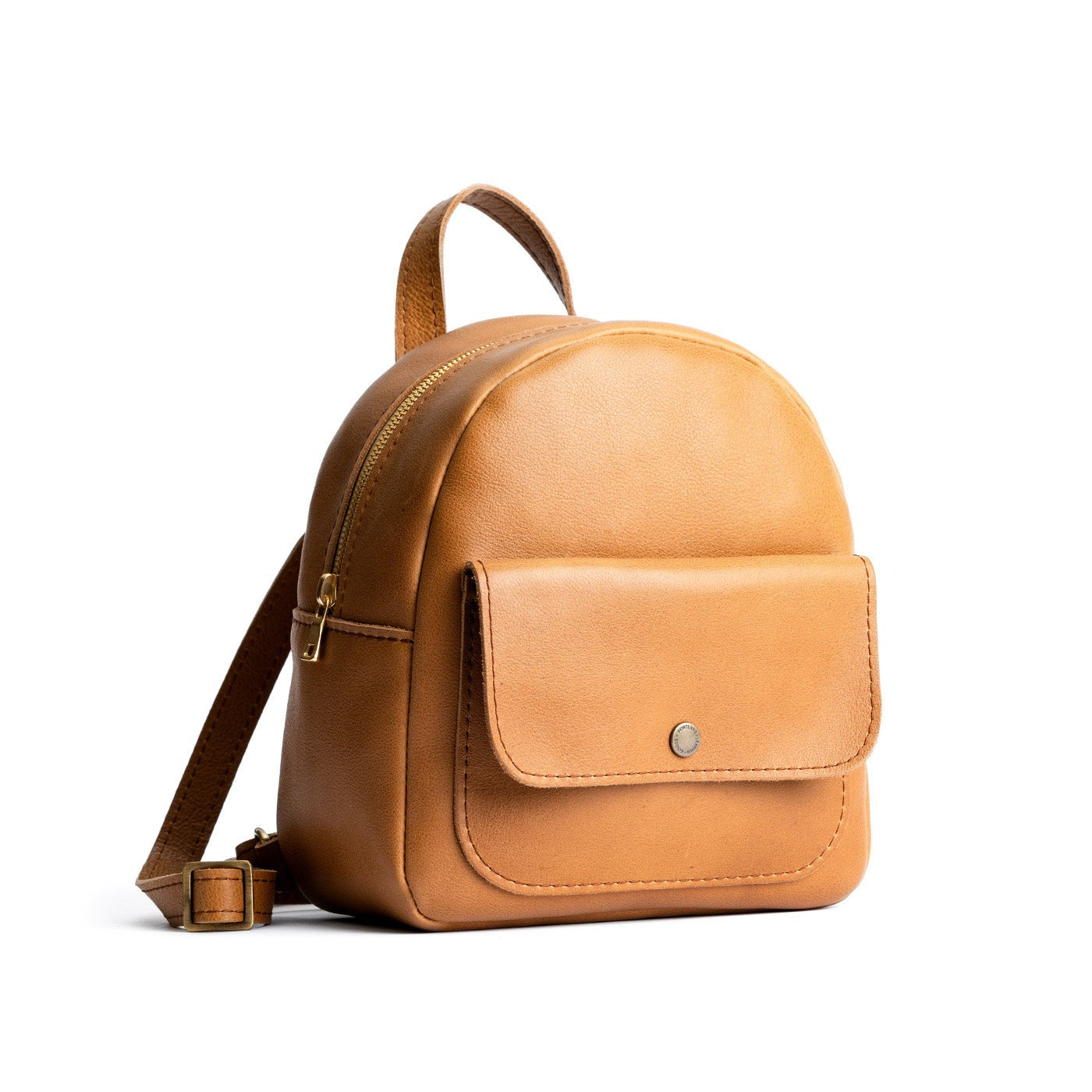 Shortbread | Small zip backpack with snap front pocket