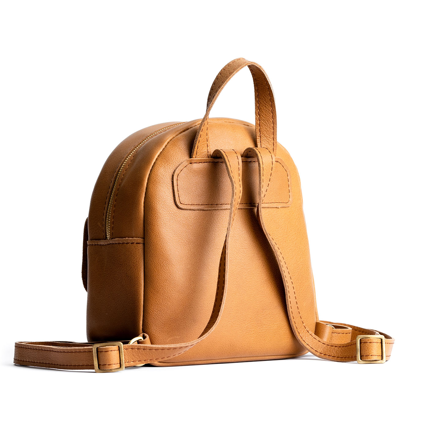 Shortbread | Small zip backpack with snap front pocket