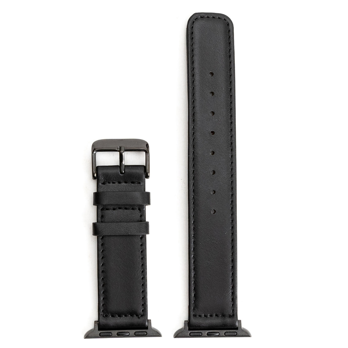 Black*Stitched*38-40MM | leather Apple watch band