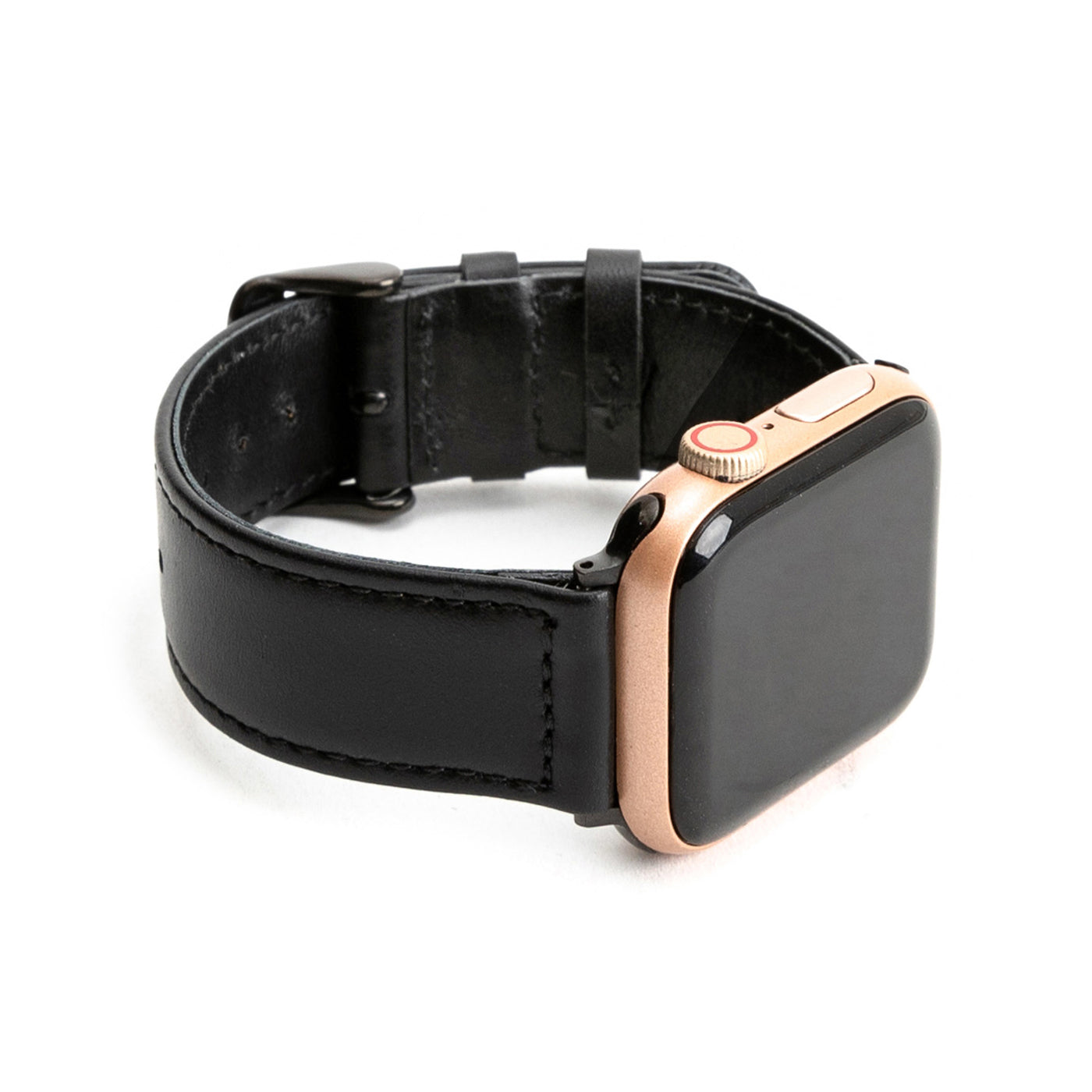 Black*Stitched*38-40MM | leather Apple watch band