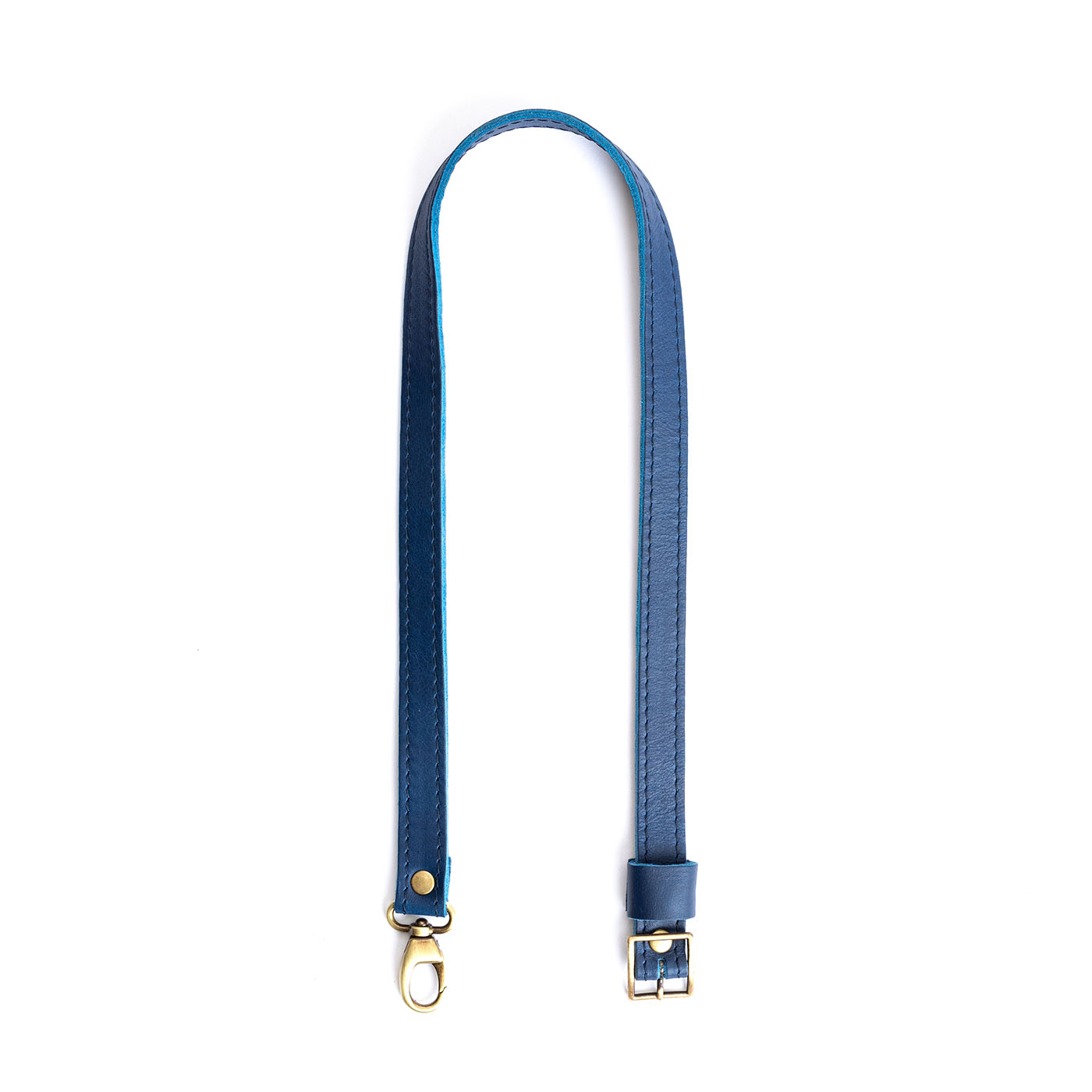 Electric Blue | Leather Crossbody Bag strap extender