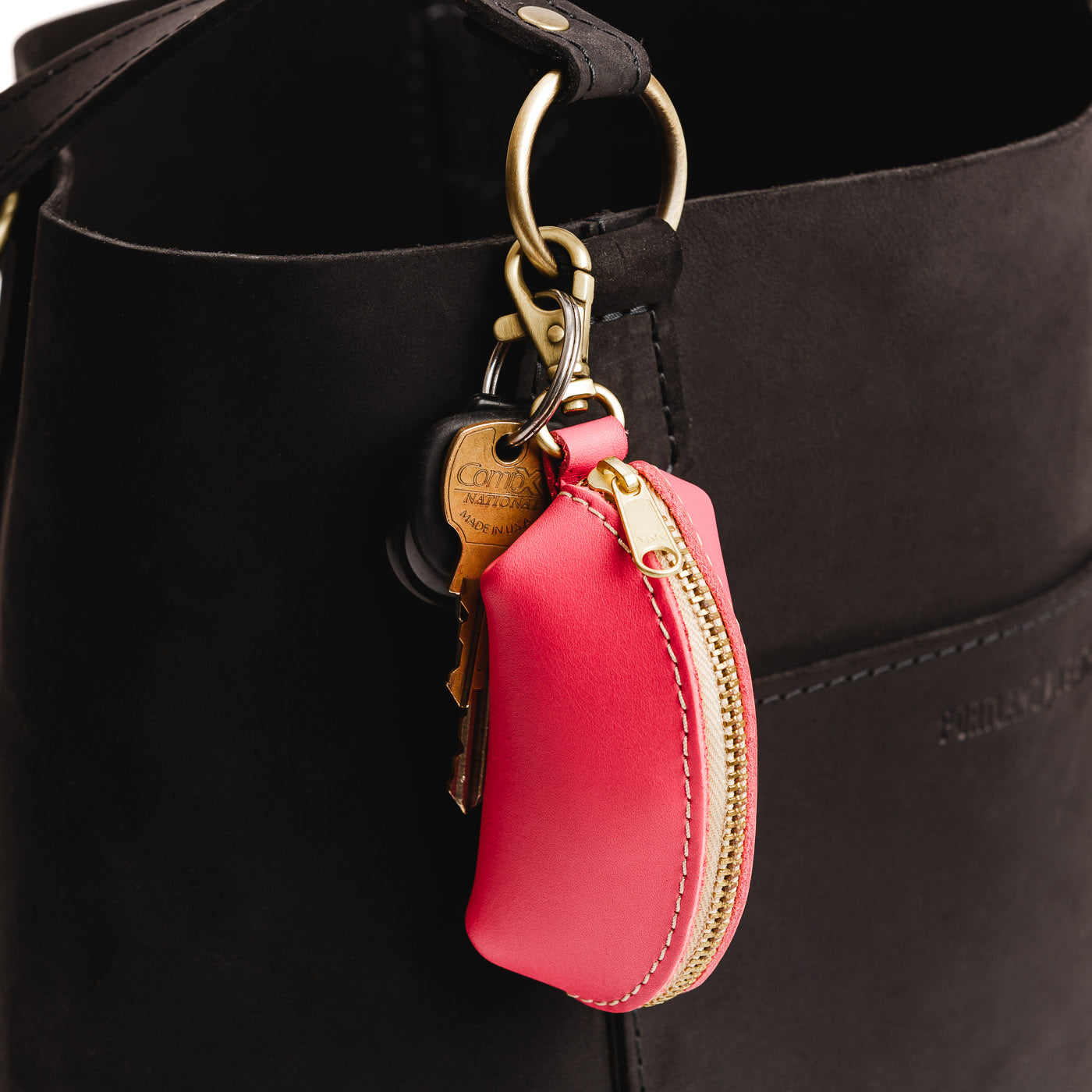 All Color: Tulip | Small taco shaped pouch, swivel lobster clasp