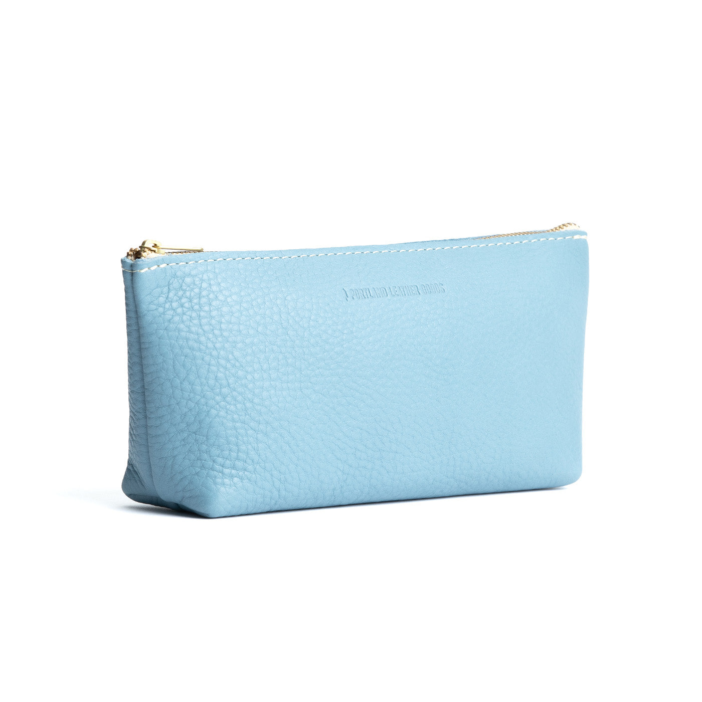 All Color: Dream | Leather utility bag pouch with top zipper