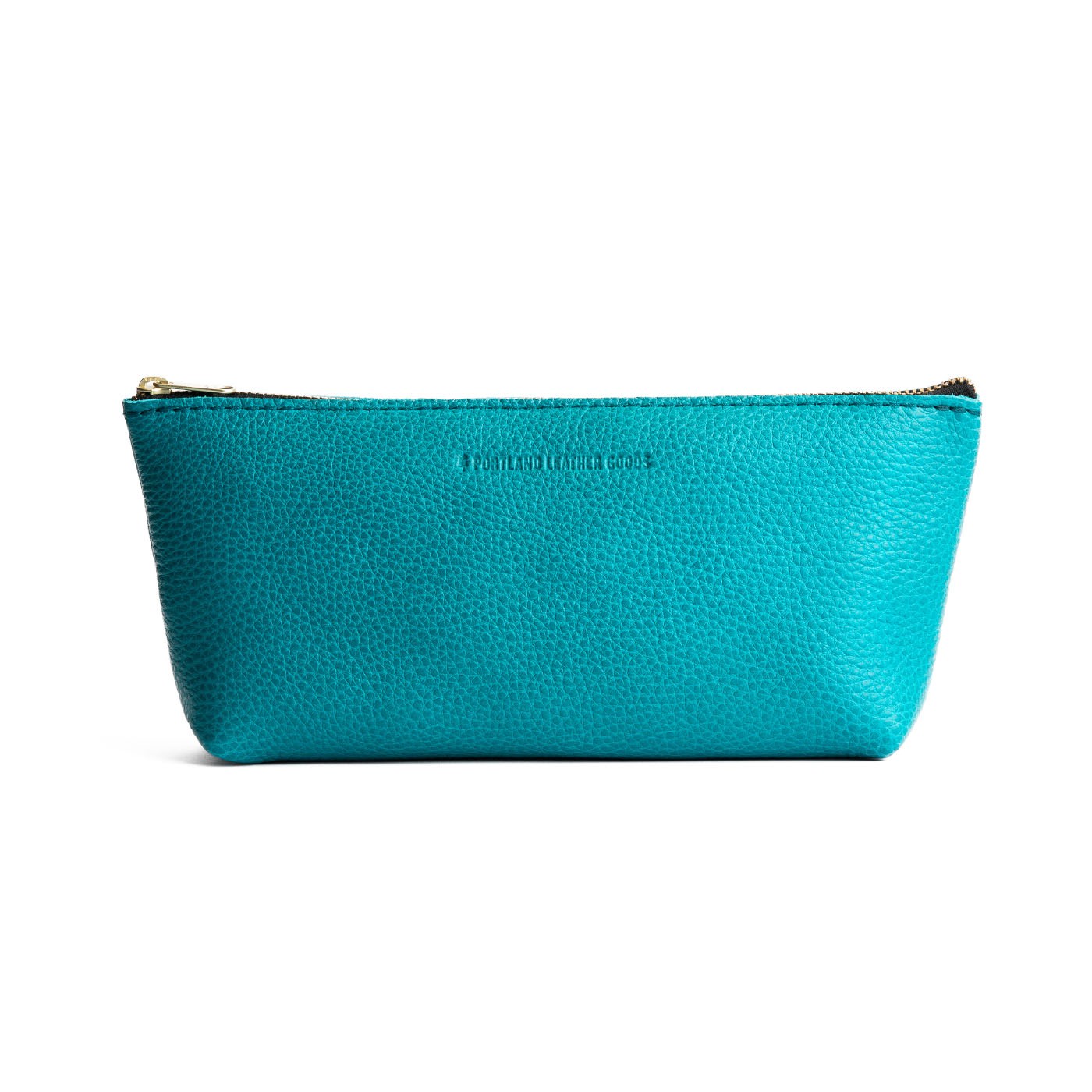 All Color: Baja | Leather utility bag pouch with top zipper