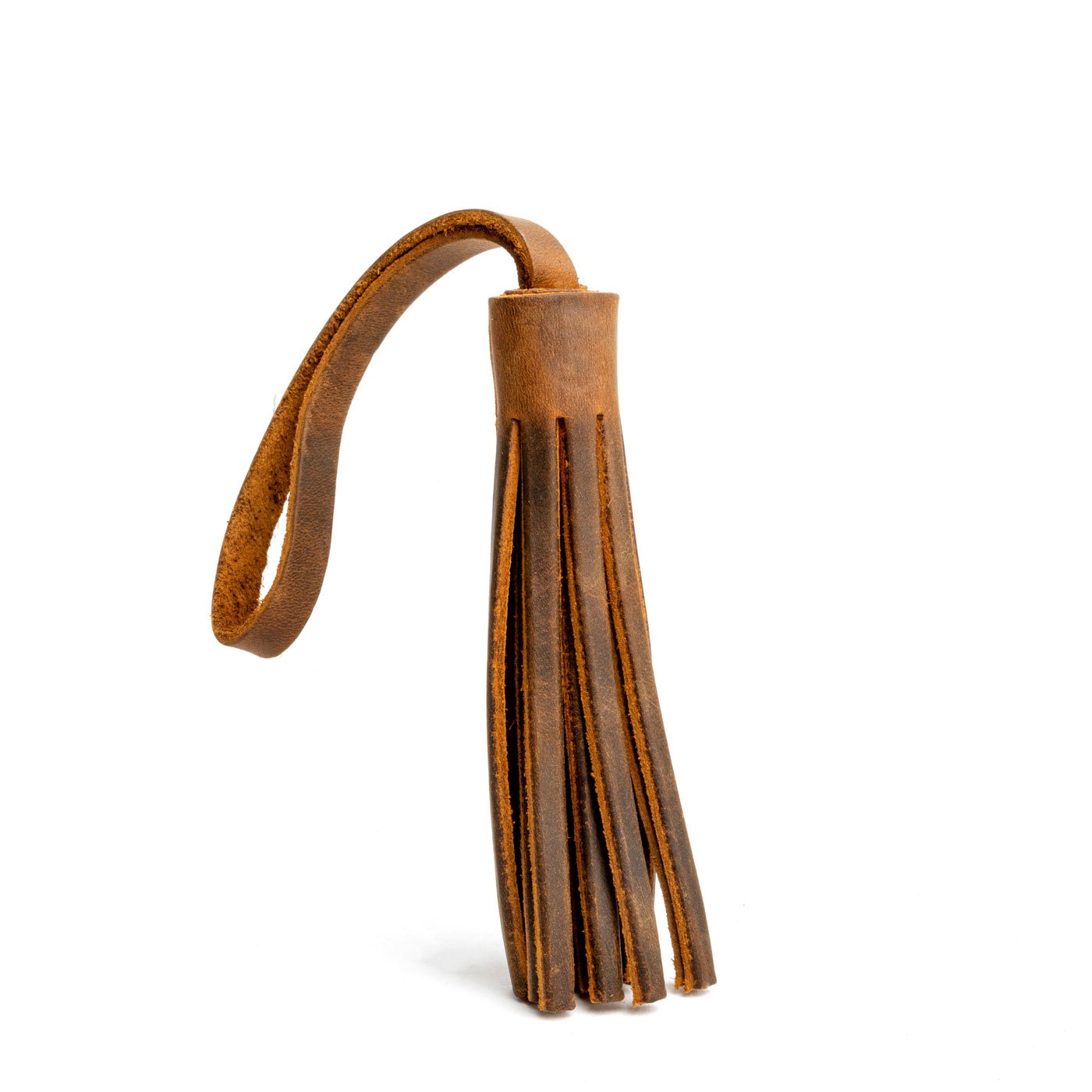 Canyon Classic | Fringed leather tassel with leather loop