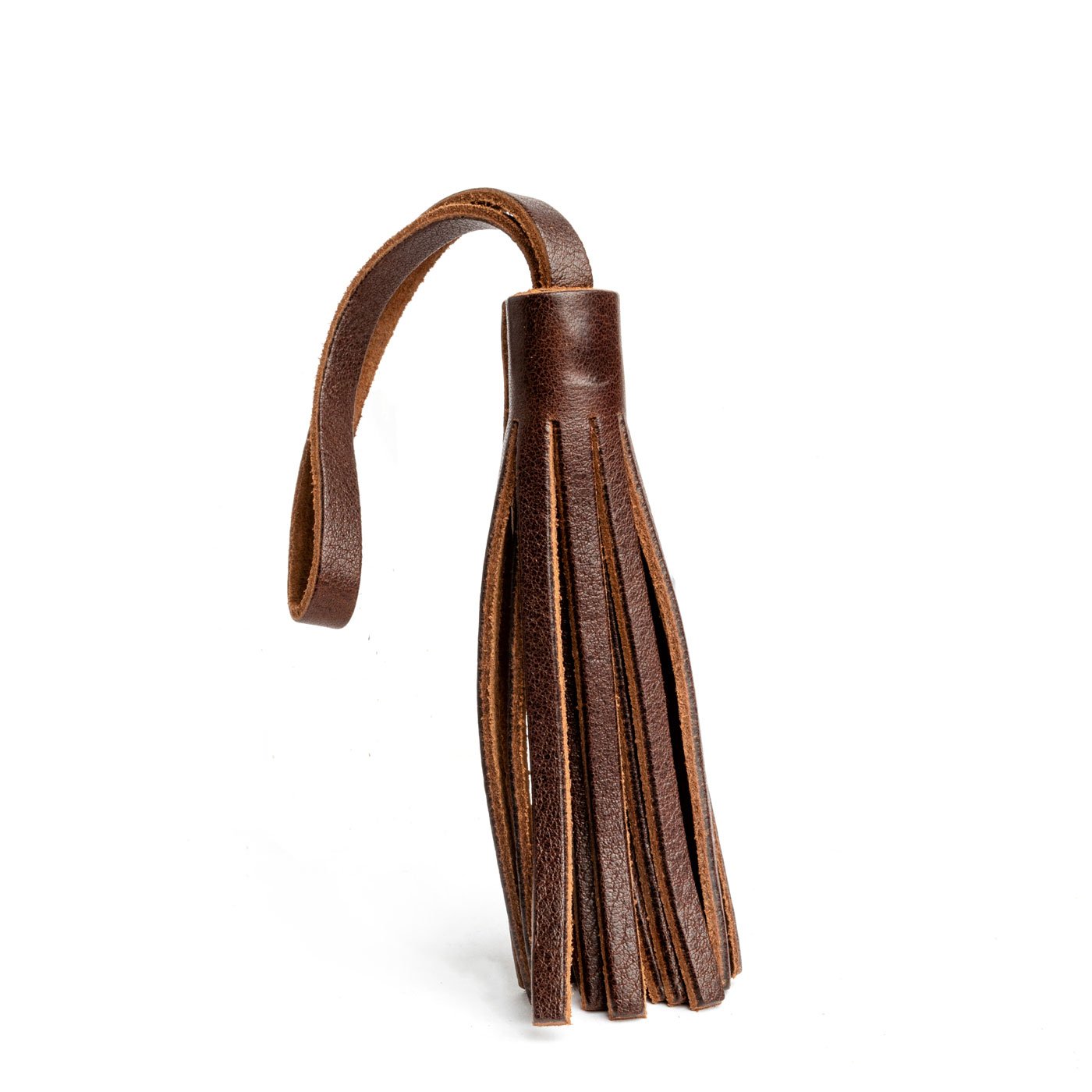 Coldbrew Classic | Fringed leather tassel with leather loop