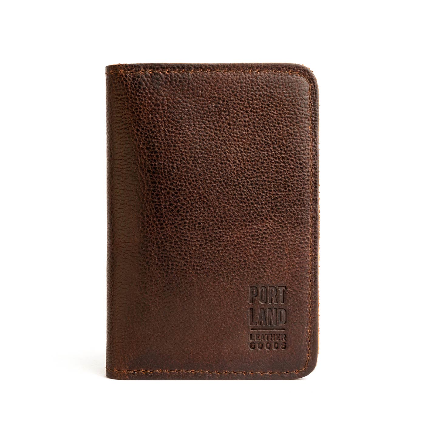 Coldbrew | Leather passport case with PLG logo