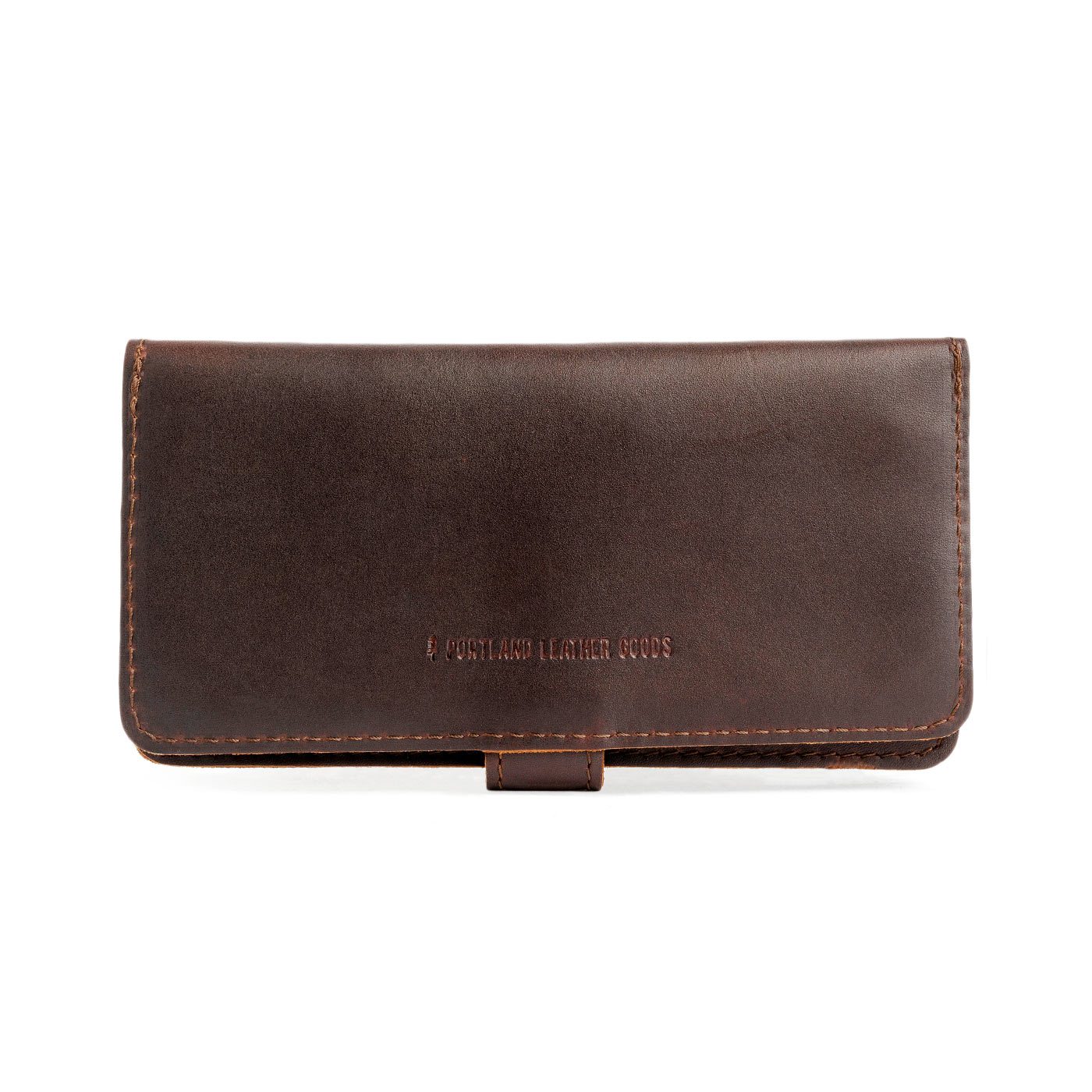 Grizzly | Back of leather wallet closed